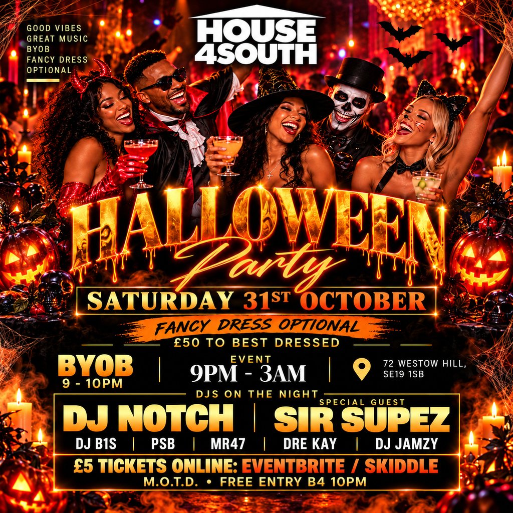 HOUSE4SOUTH Halloween Party