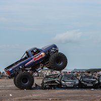 Monster truck festival at Bath Racecourse
