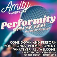 Perfomity - Open Mic Night at Amity Brew Co