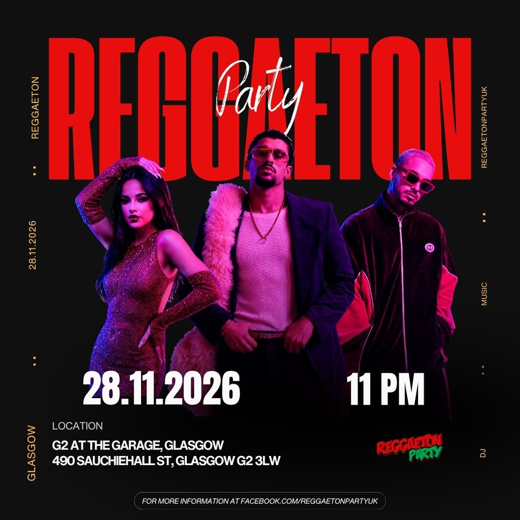 Reggaeton Party (Glasgow) November 2026