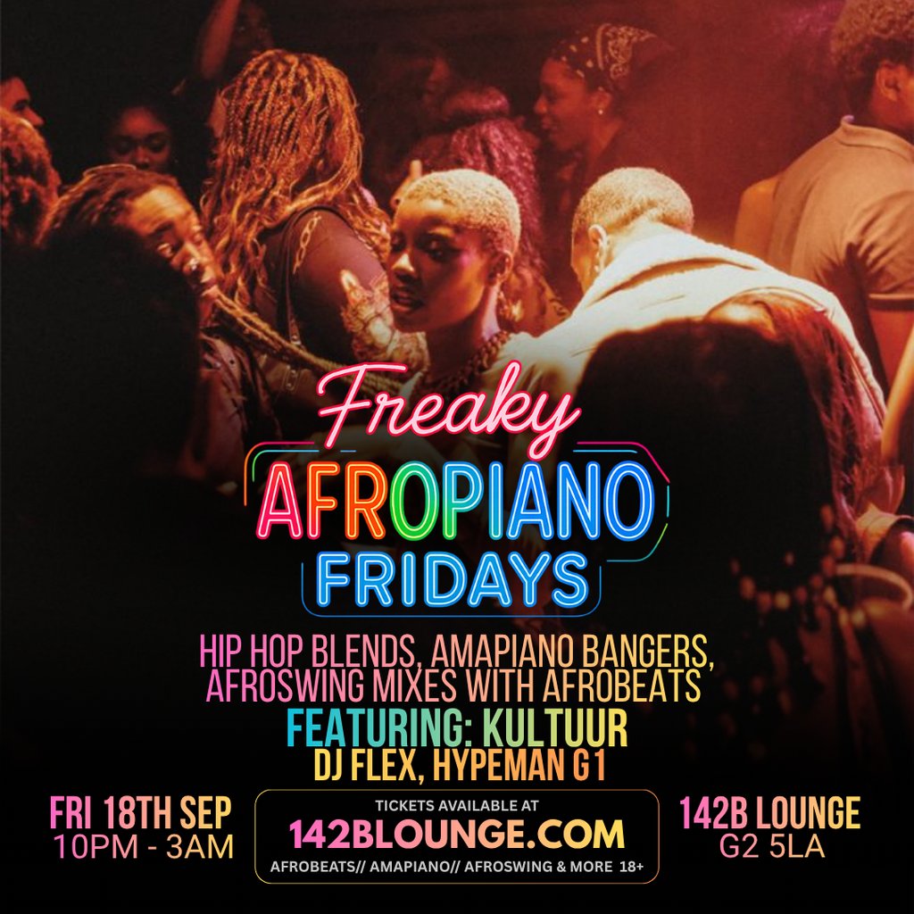 Freaky AfroPiano Fridays!!!