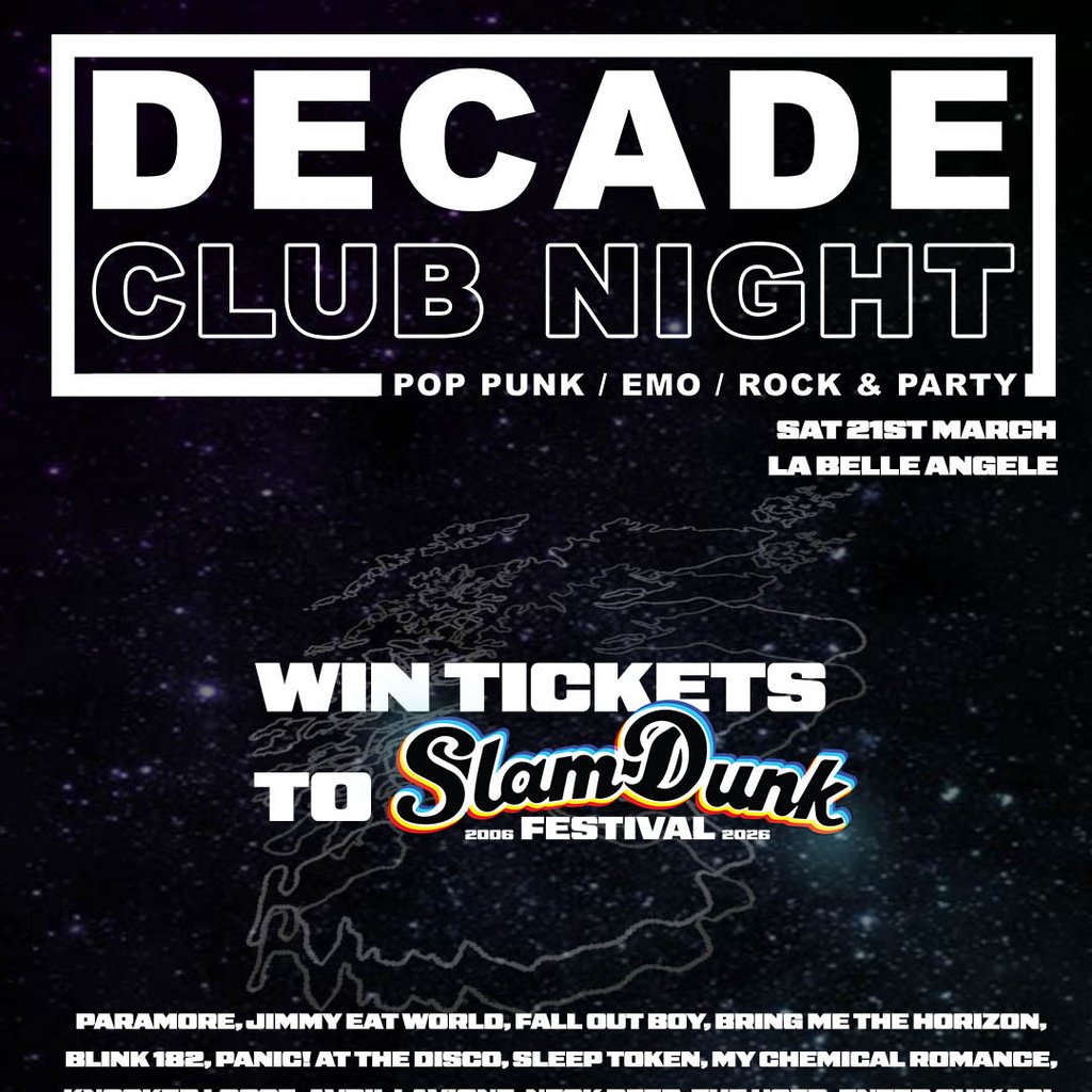 Decade Club Night - SLAM DUNK GIVEAWAY