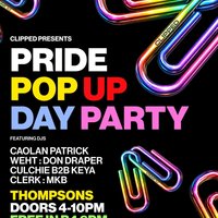 Clipped - Pride Pop Up at Thompsons Garage
