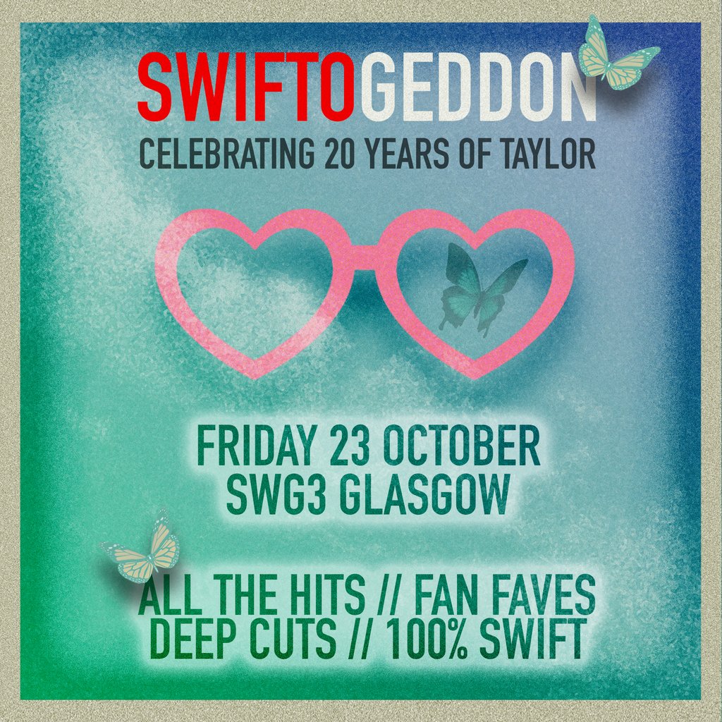 Swiftogeddon - 20 years of Taylor special at SWG3, Glasgow