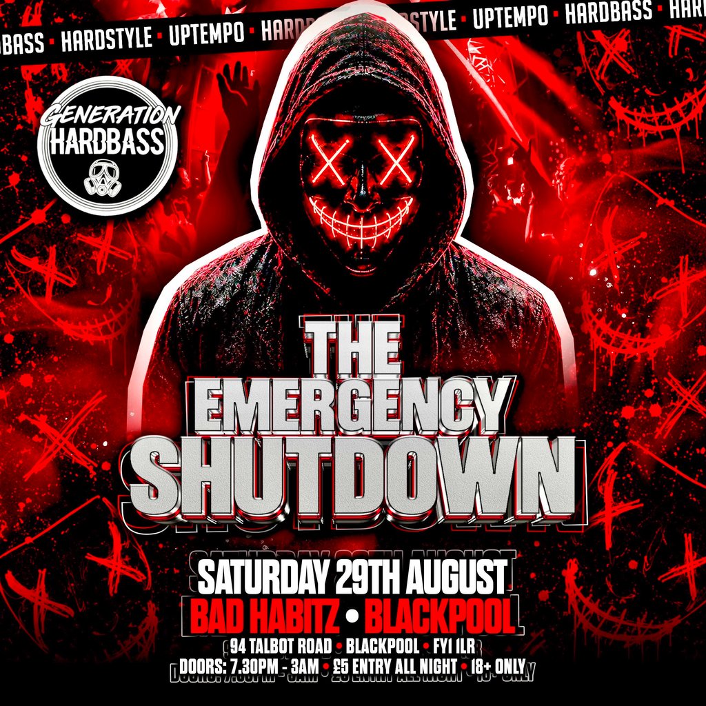 Generation hardbass  the purge emergency shut down