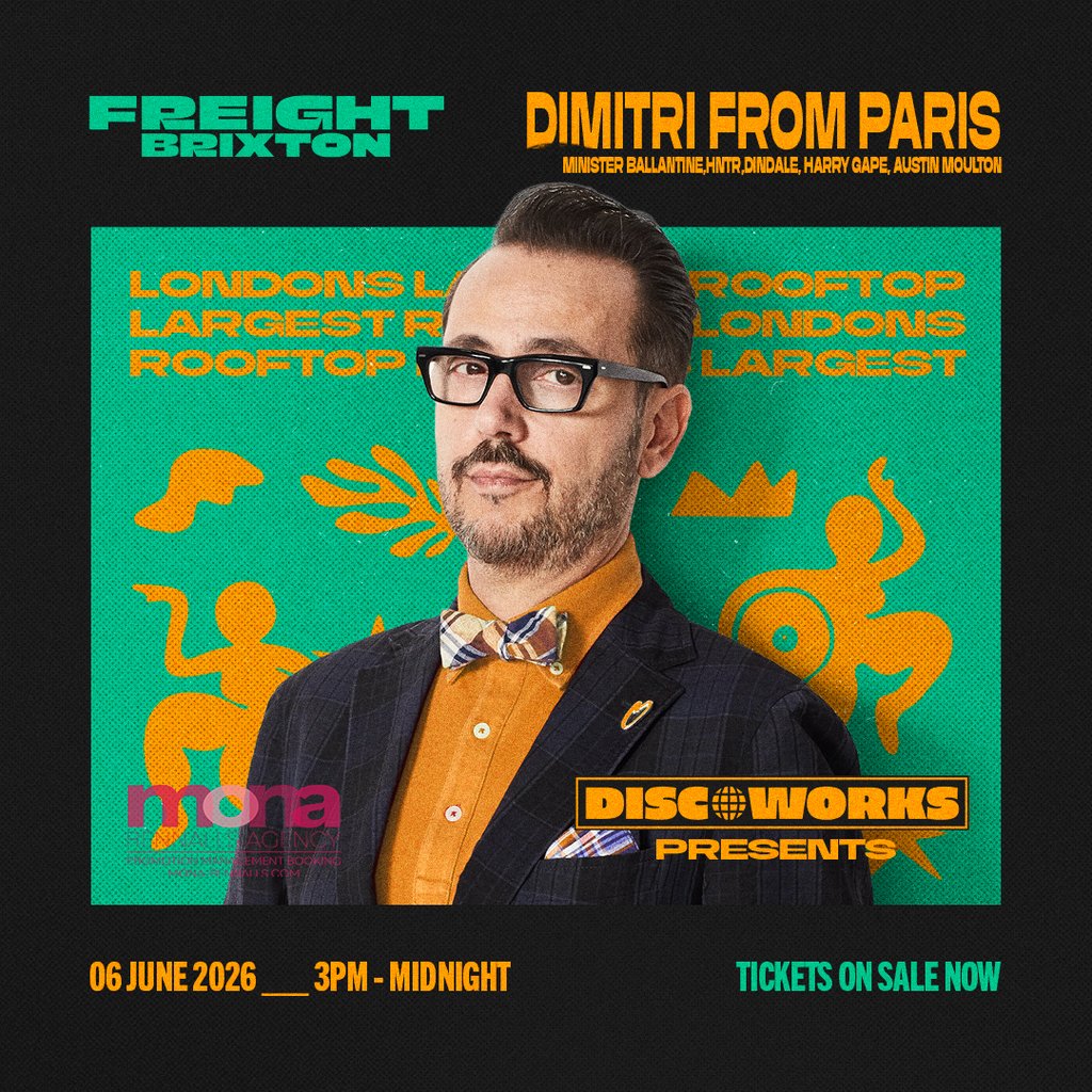 Disco Works Presents: Dimitri From Paris | Freight Brixton London