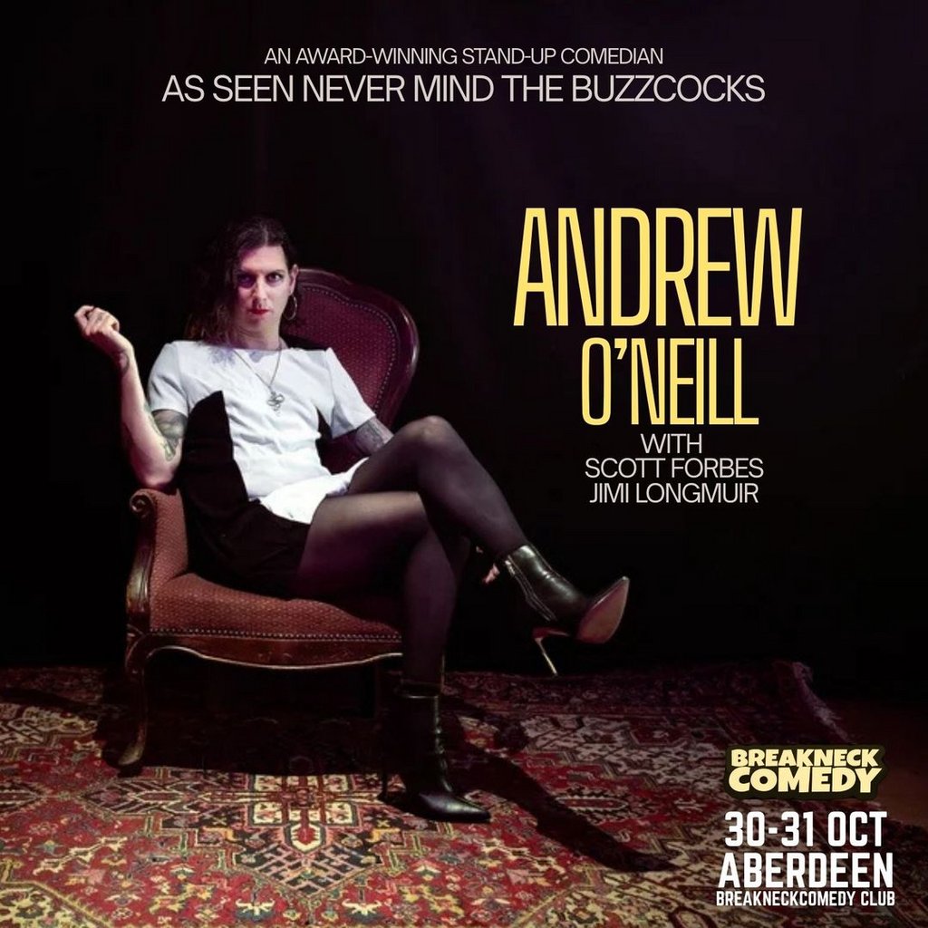 Andrew O'Neill at Breakneck Comedy, Aberdeen