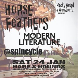 Wacky, Weird & Wonderful presents Horse Feathers plus supports