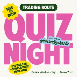 Trading Route Quiz - Every Wednesday