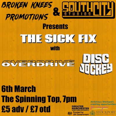 THE SICK FIX with Overdrive and Disk jockey