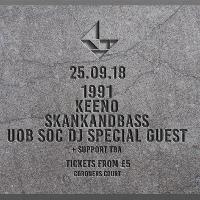 1991, Keeno, Skankandbass, // Groundsound Freshers at Lakota