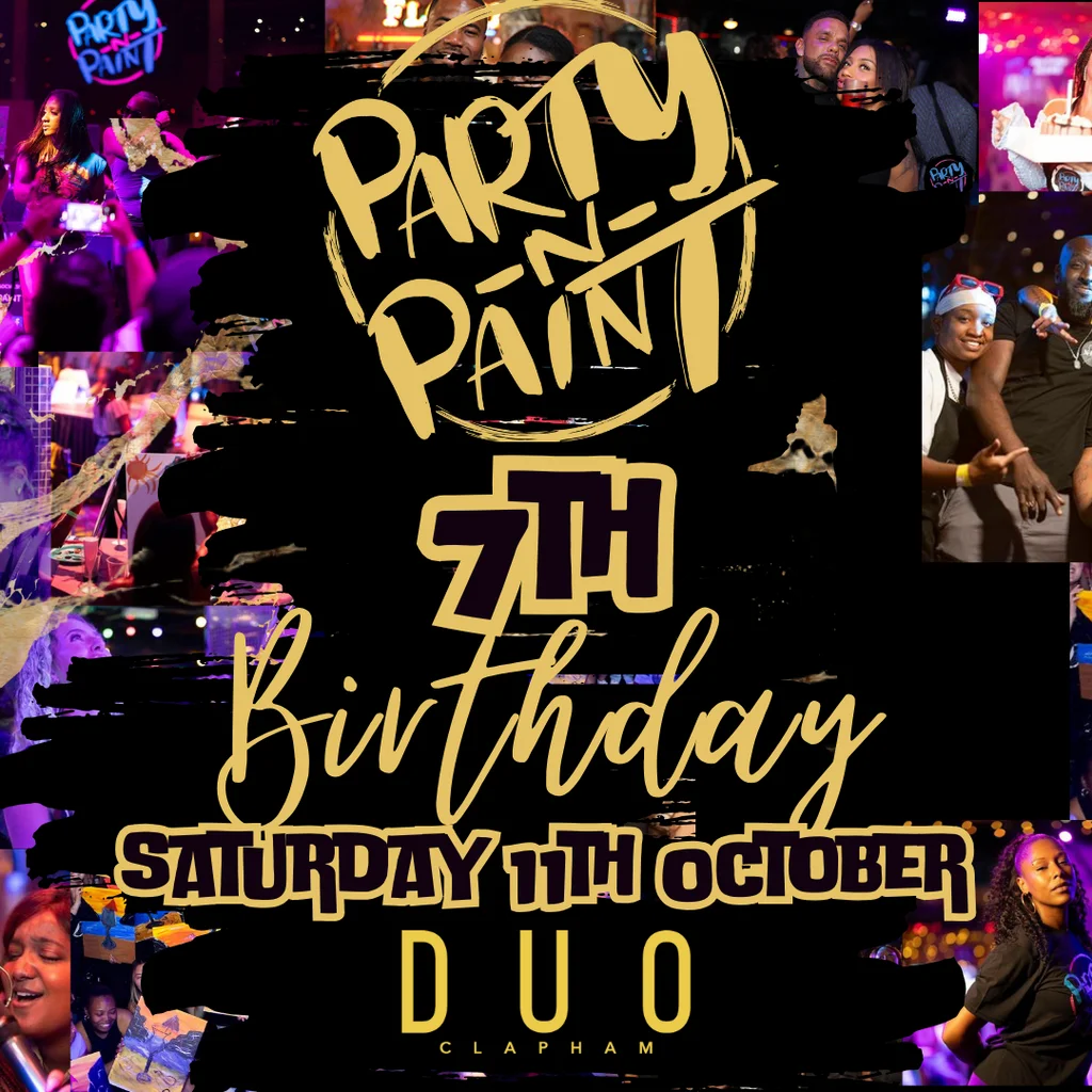 Party N Paint's 7th Birthday! (Sip & Paint Party)