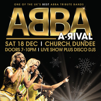 Abba A Rival Live plus Disco DJ's at Church