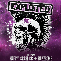 The Exploited + Happy Spastics, Buzzbomb