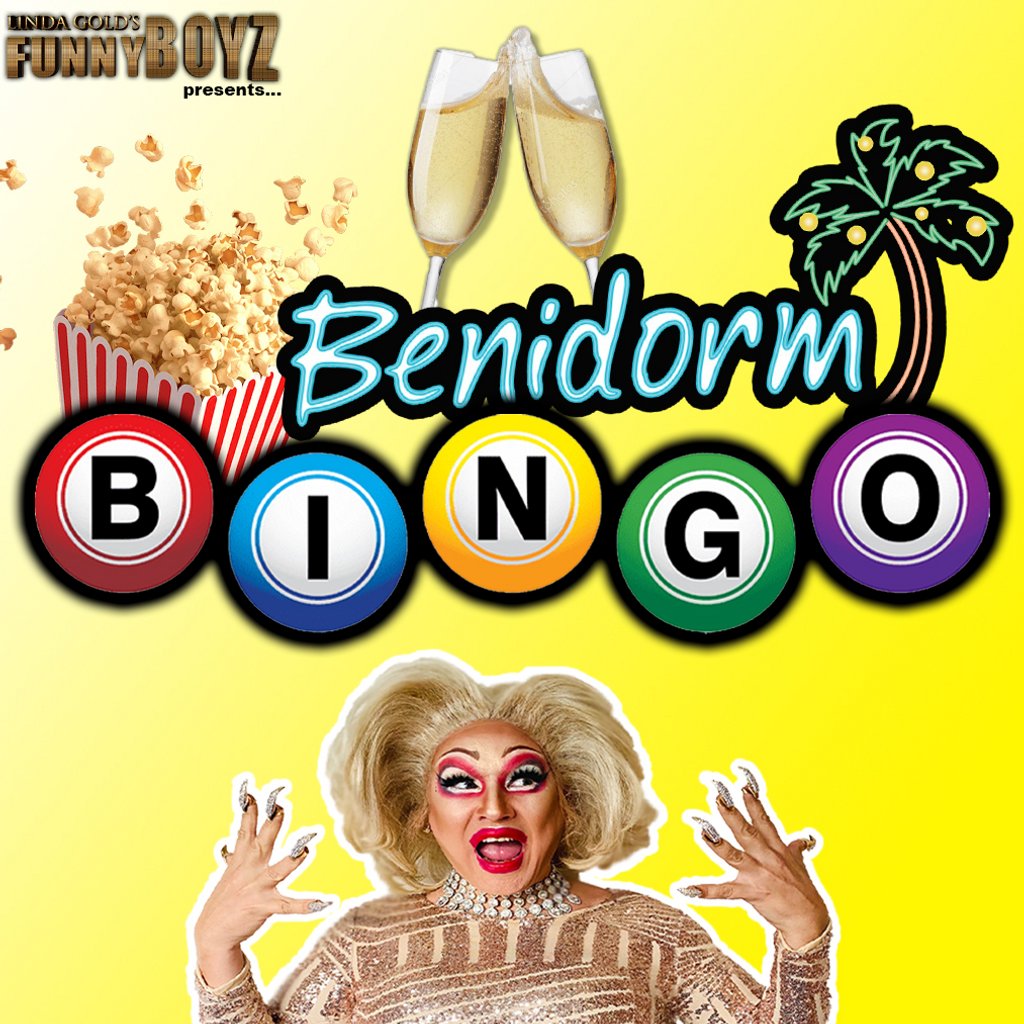 FunnyBoyz hosts BENIDORM BINGO hosted by Drag Queens (Fridays) at FunnyBoyz Liverpool, Liverpool
