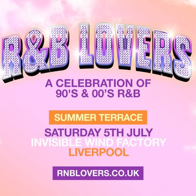 R&B Outdoor Terrace Party - Sat 5th July - Invisible Wind Fac
