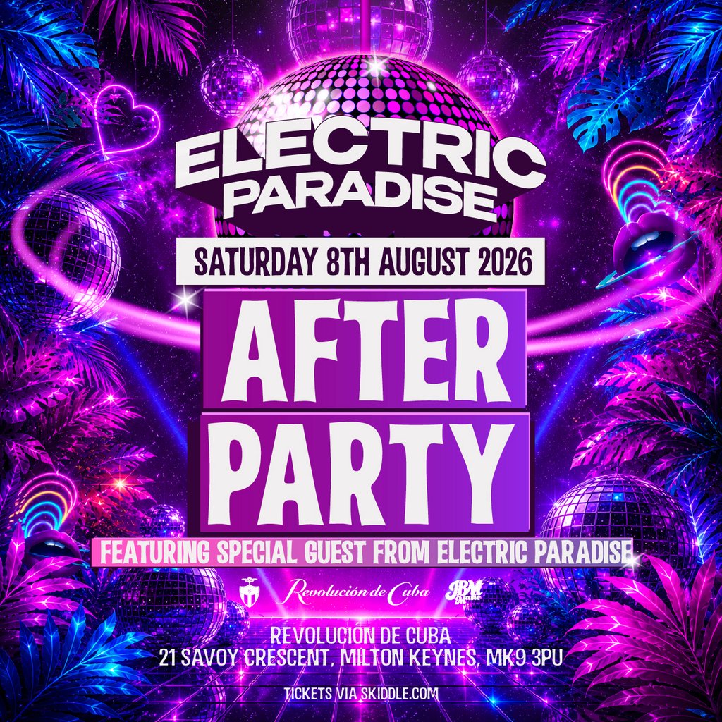 Electric Paradise Official After Party - Revolución de Cuba