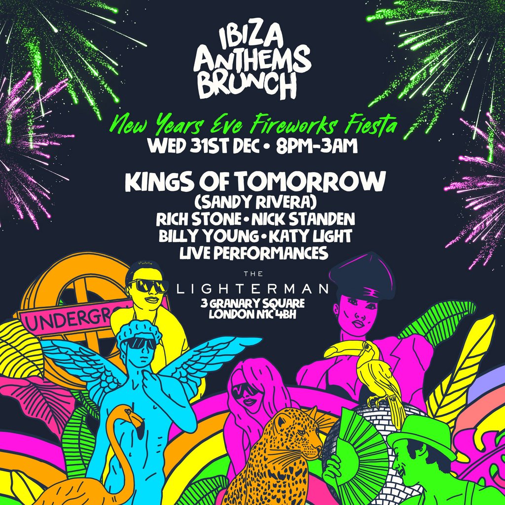 Ibiza Anthems NYE Fireworks Fiesta