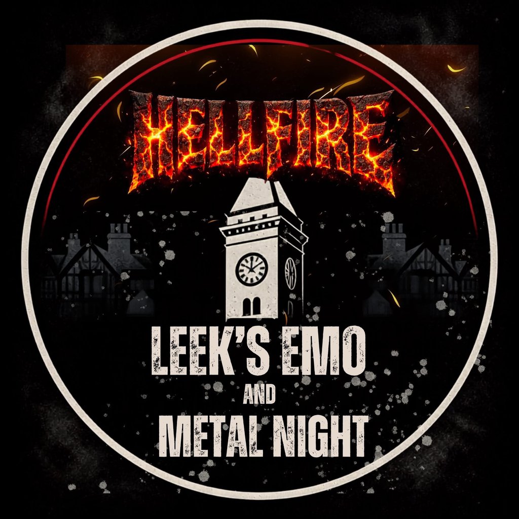 Hellfire Leek September — gig artwork