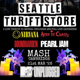 Seattle Thrift Store - a live tribute to Grunge