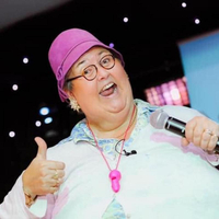 Our Trace Comedienne at Aquarius Ballroom