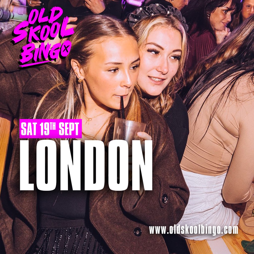 Old Skool Bingo Saturday 19th September London