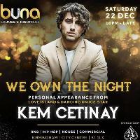 Party with Kem Cetinay from Love Island and Dancing on Ice star