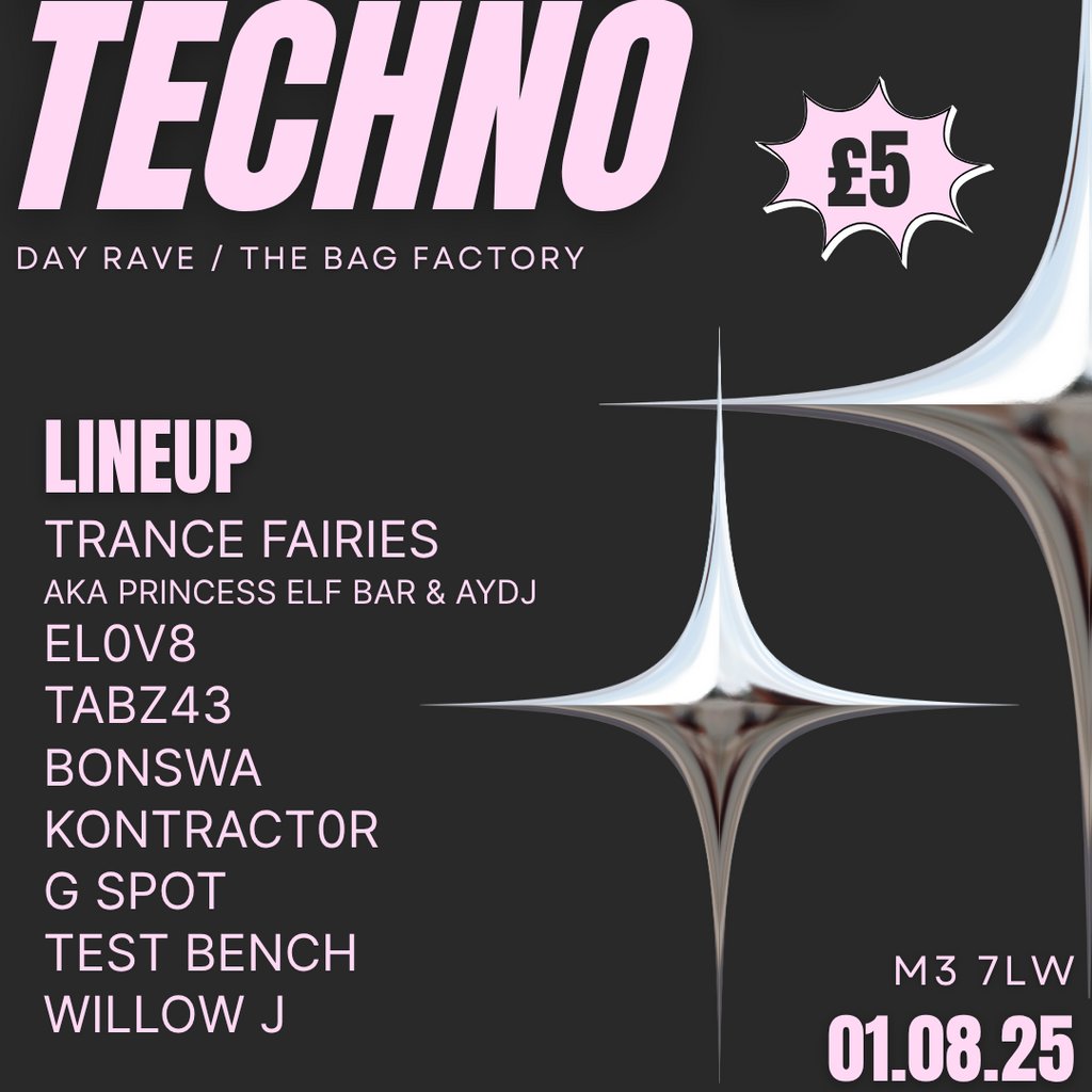 Acid Rain Presents: Trance & Techno, 1 August | Event in Salford | AllEvents