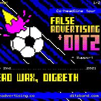 Ditz & False Advertising - Co Headline Tour at Dead Wax