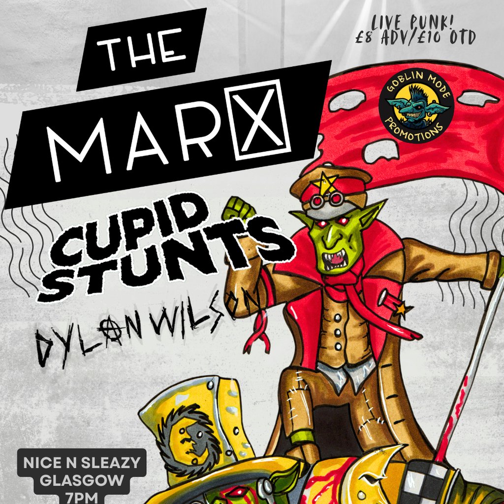 The Marx + Cupid Stunts + Dylan Wilson