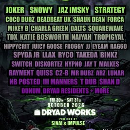 DRYAD X WUB CLUB: 2 Day Halloween Rave Sheffield!