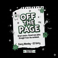 Off the Page at Creatures Comedy Club