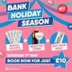 Bank Holiday Season - Buzz Bingo Sheffield Wadsley 09/05 Event Title Pic
