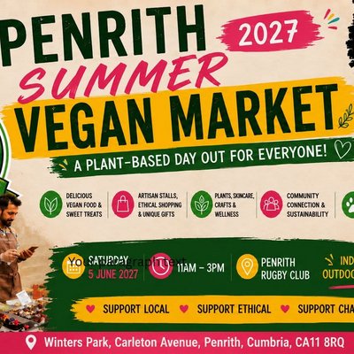 Plant Power Events UK Penrith Summer Vegan Market