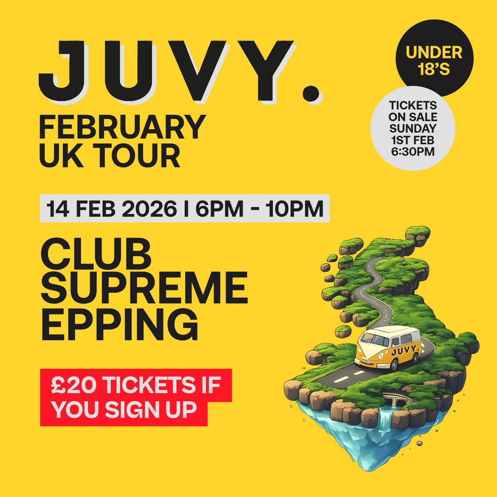 JUVY Under 18s - Feb Tour - Sat 14th February - EPPING