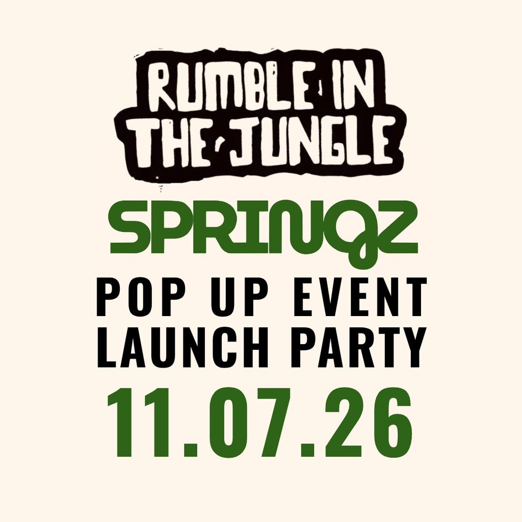 Rumble in the jungle x Springz vintage