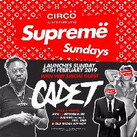 Supreme Sundays with Cadet Supreme Sundays with Cadet