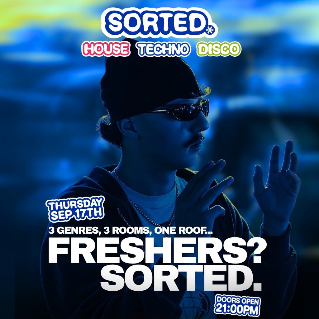 FRESHERS? SORTED | Sorted Thursdays | Why Not Freshers 2026 at Why Not Nightclub, Edinburgh
