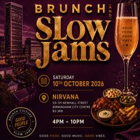 Brunch and Slow Jams - Birmimingham at Nirvana Bar And Restaurant