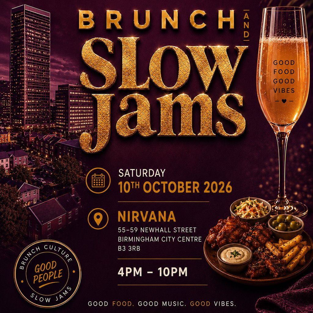 Brunch and Slow Jams - Birmimingham at Nirvana Bar And Restaurant, Birmingham