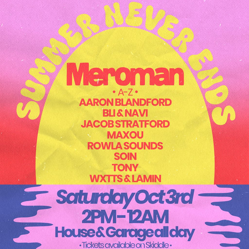 BLI presents : Summer Never Ends at Hot Rocks Restaurant, Bournemouth