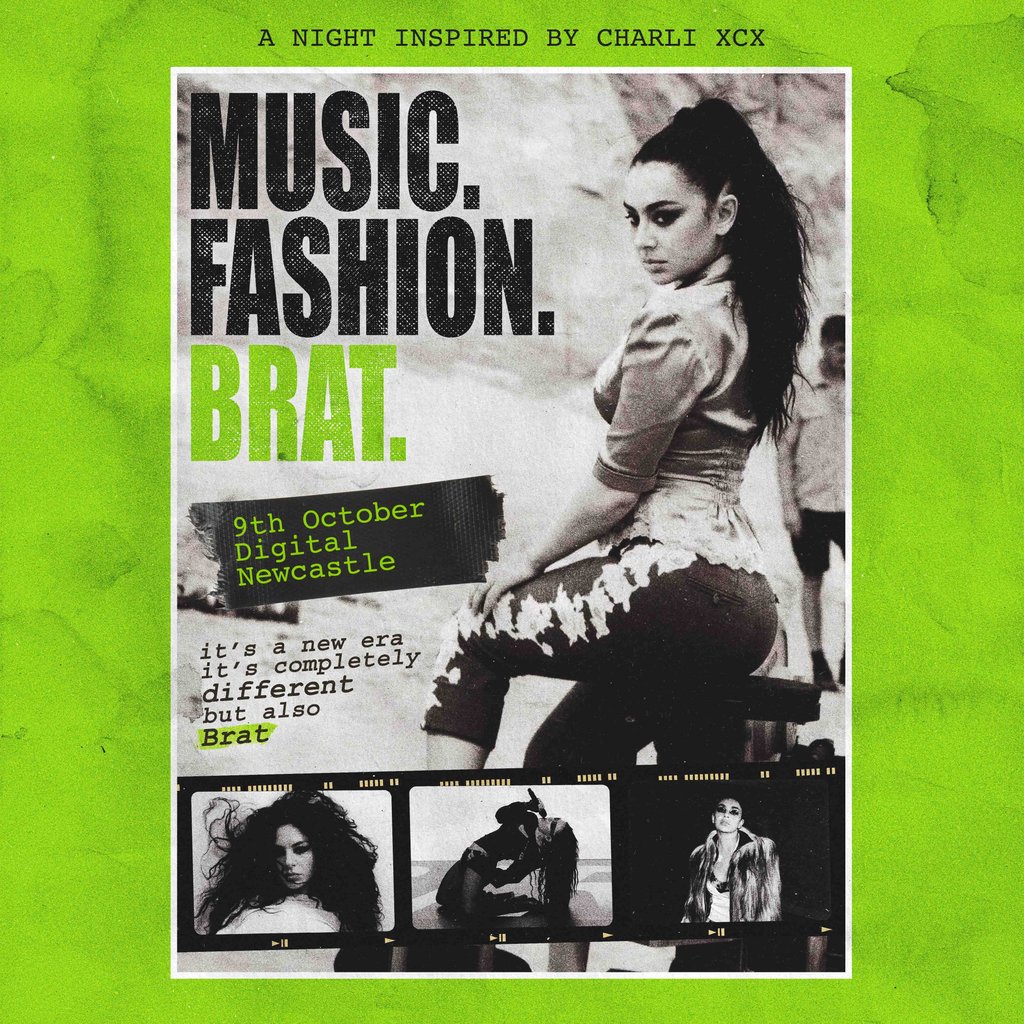Music. Fashion. Brat. (Newcastle) at Digital Newcastle, Newcastle Upon Tyne
