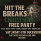 Hit The Breaks Christmas Free Party @ Sixtrees Event Title Pic