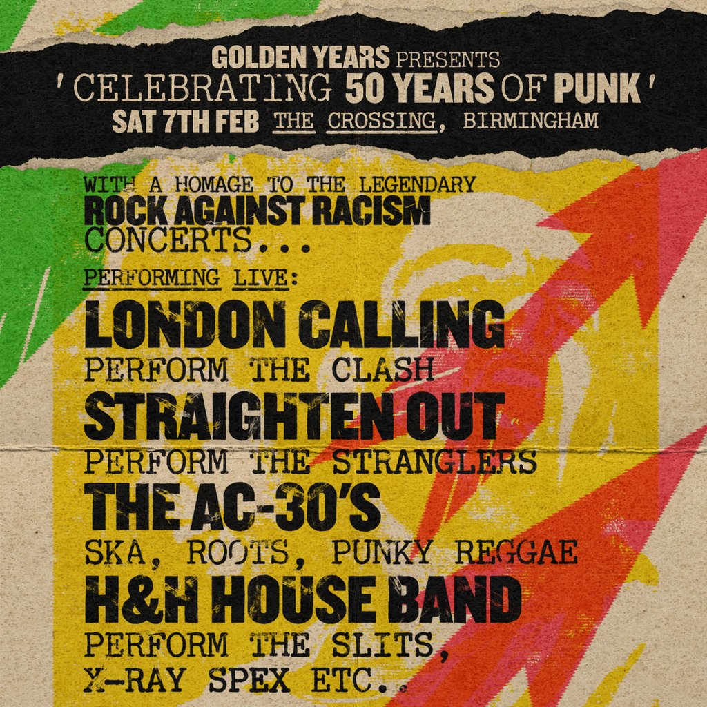Celebrating 50 Years of Punk w/ London Calling, Straighten Out +