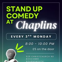 Comedy At Caplins Bar at Chaplins Cellar Bar 