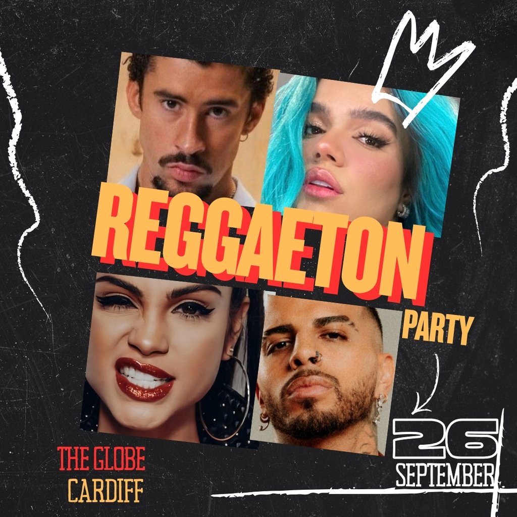 Reggaeton Party (Cardiff) September 2026 at The Globe Cardiff, Cardiff
