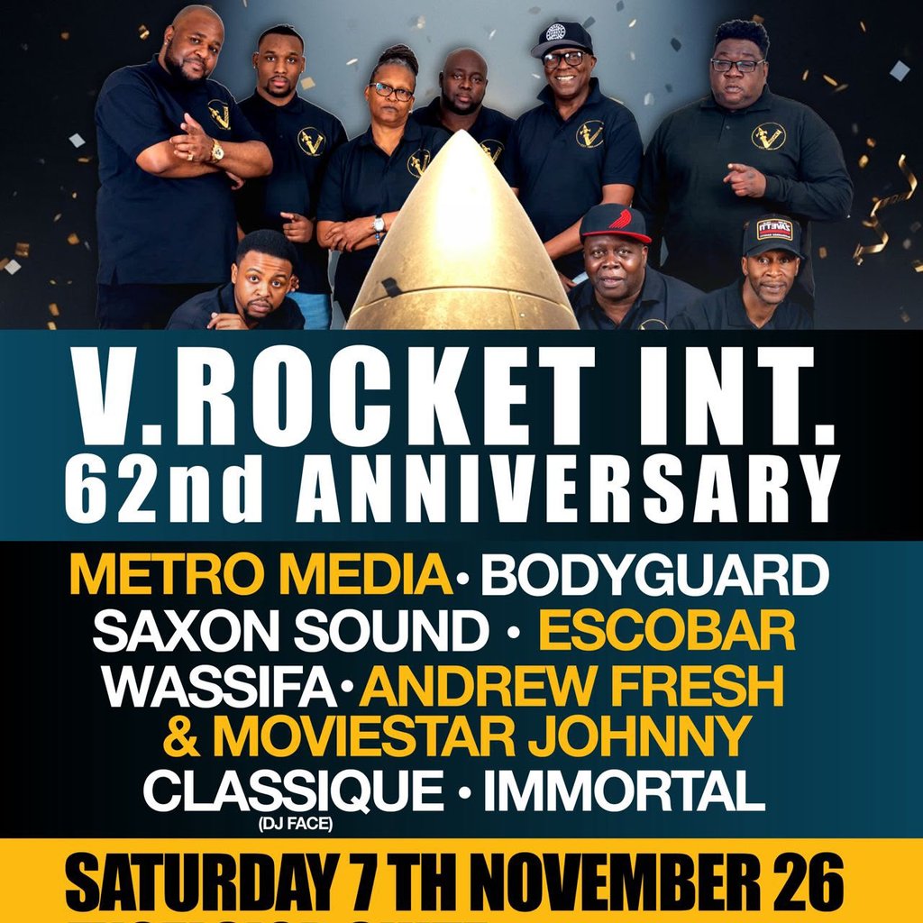 V. Rocket Int 62nd Anniversary at Excelsior Suite, Nottingham