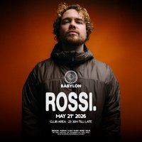 Babylon Presents: ROSSI. (Club Room) at Mogli Marbella
