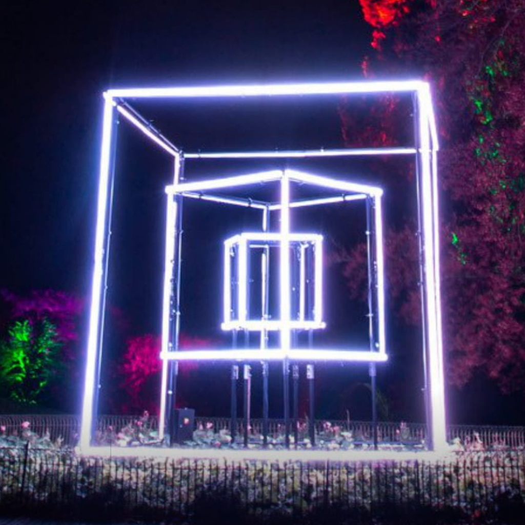 Venue: Enchanted Gardens Light Trail 2021 | Town Gardens Swindon, Old