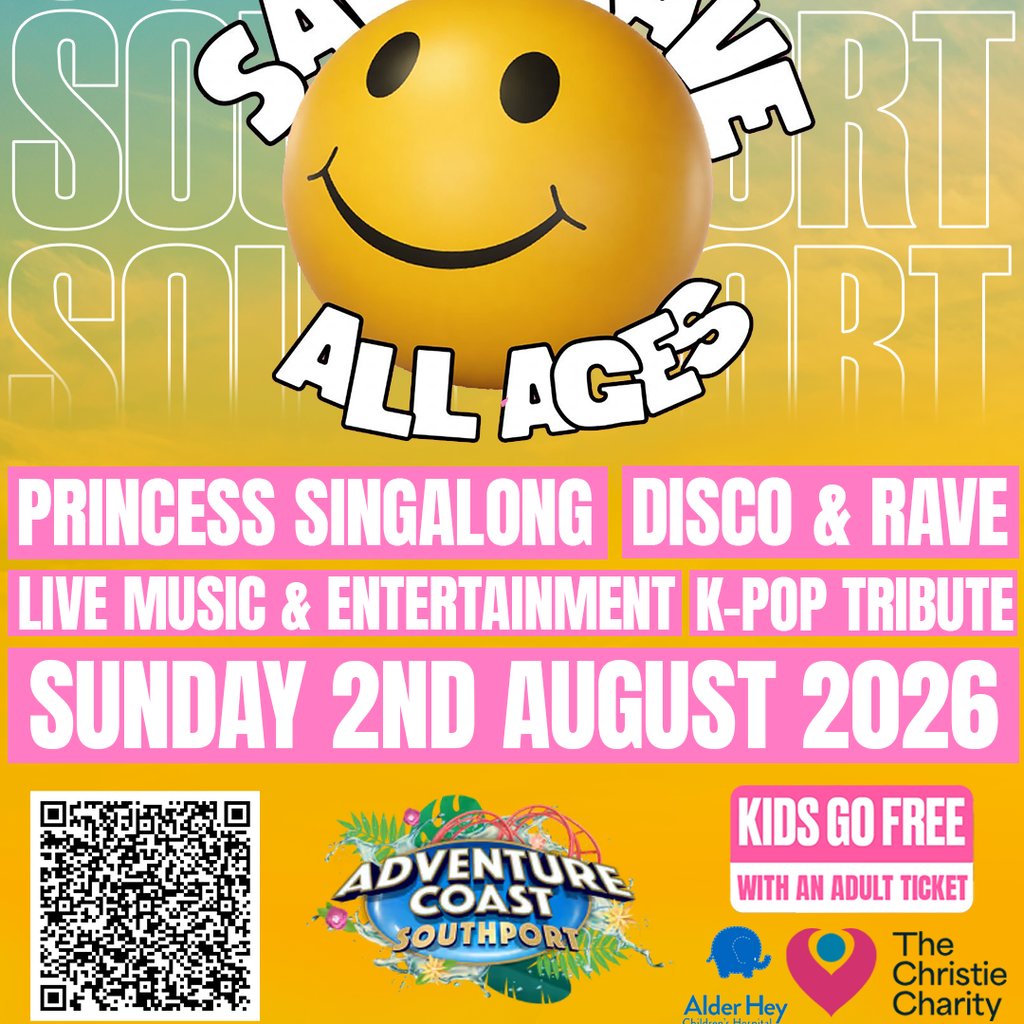 Save The Rave - Family Festival Southport Adventure Coast